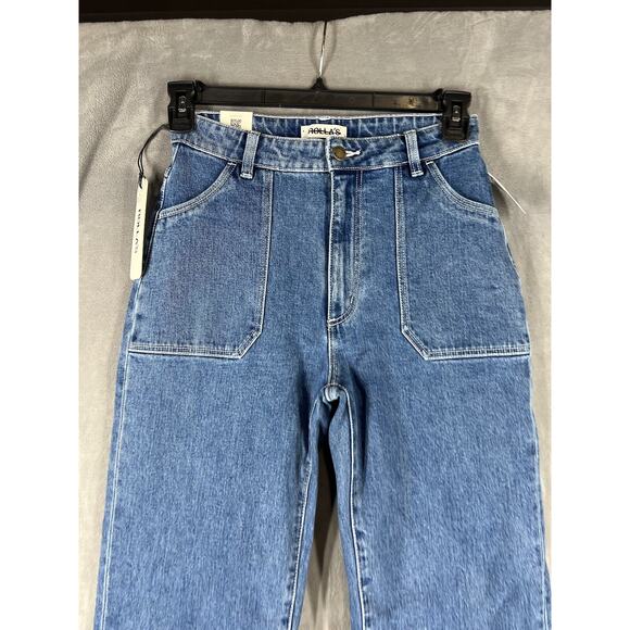 Free People Rollas EastCoast Flare Jeans Size 27 High Rise - Picture 3 of 11